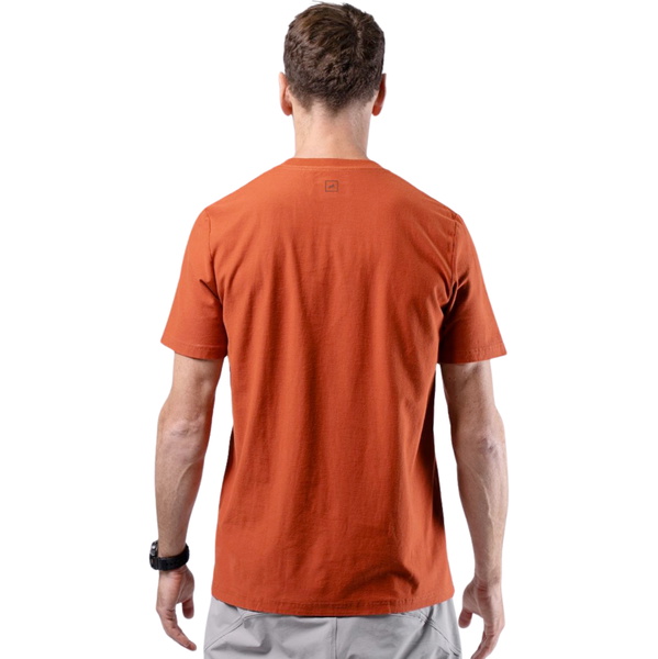 2026 Zhik M&auml;nner Carbon-T-Shirt TEE-0735-M - Red Earth